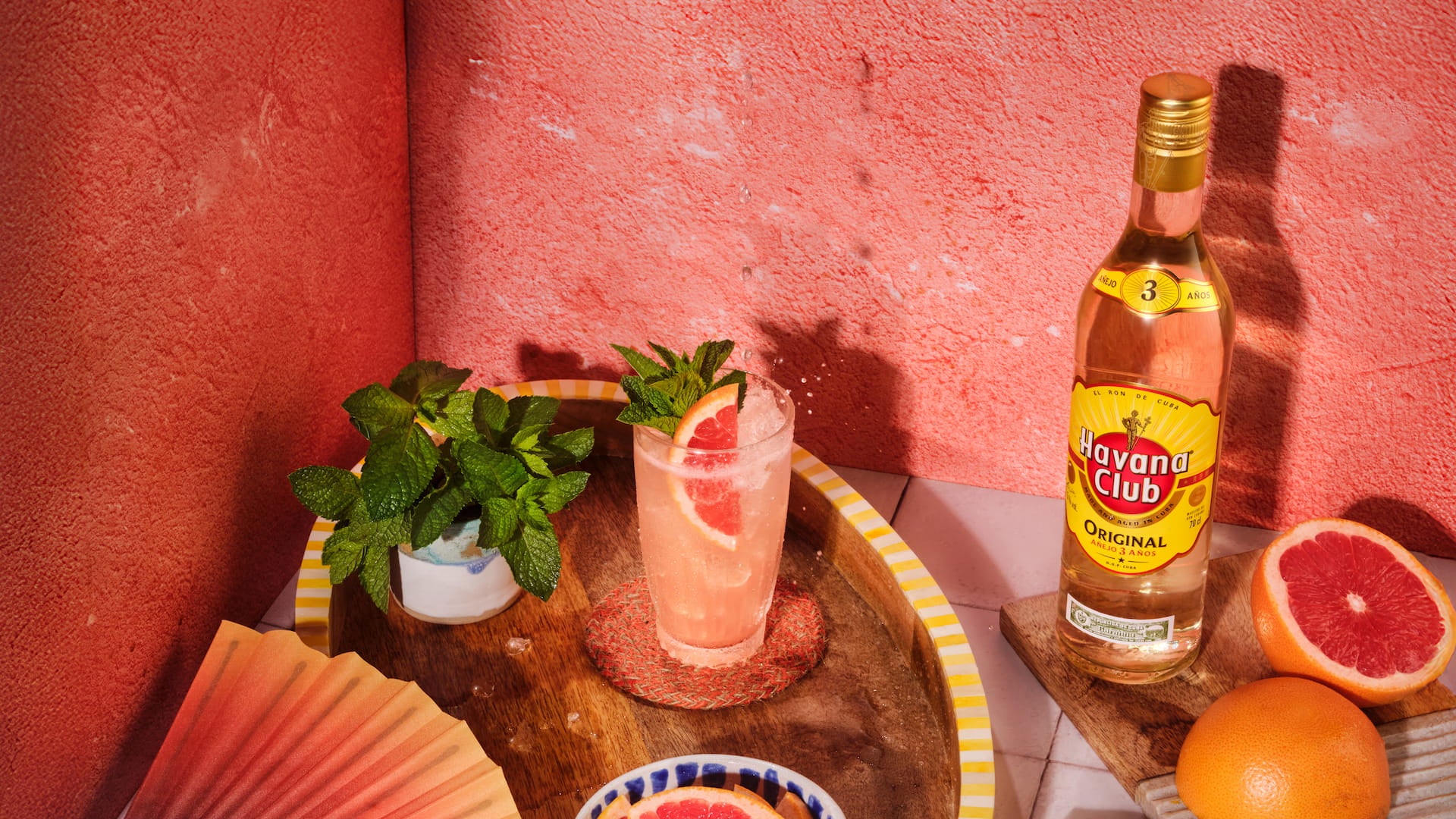 Cuban Paloma - Paloma Rezept mit Rum und Grapfruit