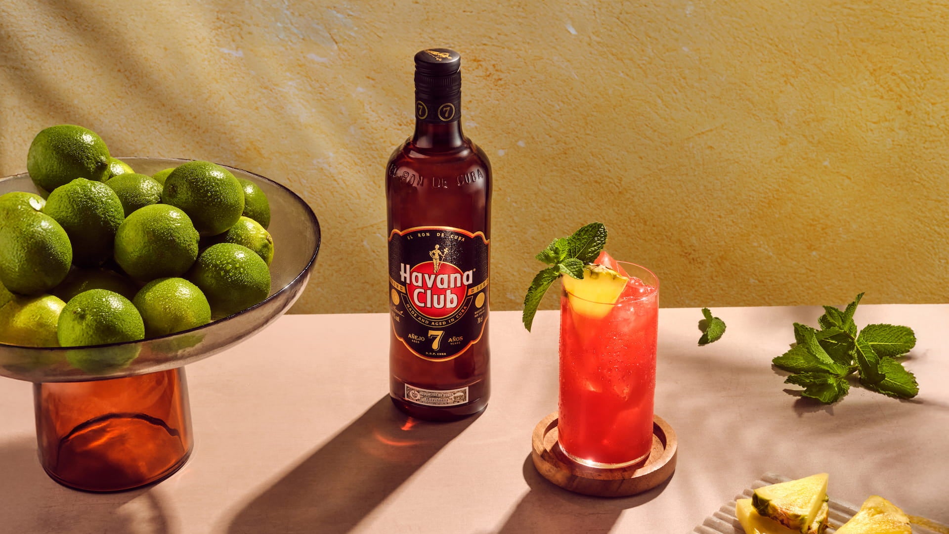 Havana Rum Punch - Rum Punch Cocktailrezept